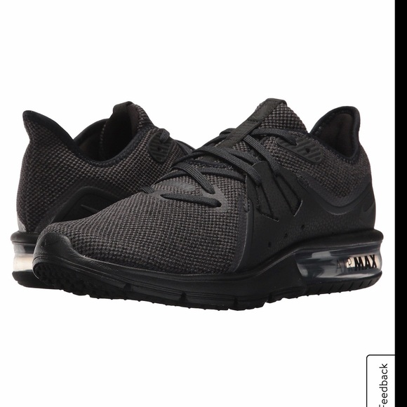 nike air max sequent 3 negro